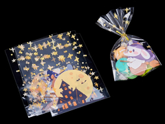 چاپ کیسه OPP سفارشی لوگو کیسه پلاستیکی کیسه خود چسبنده برای بسته بندی مواد غذایی