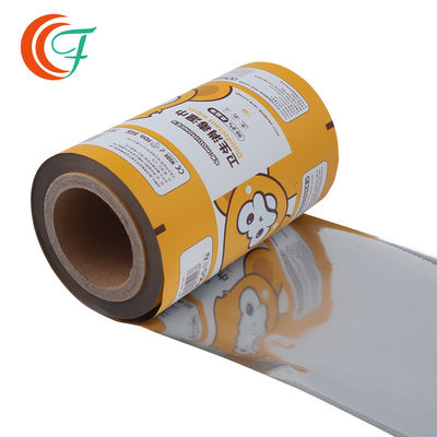 کیفیت  Disinfectant Wipes Pet Packaging Film Flexible Dog Wet Wipes Printed Packaging Film Roll کارخانه