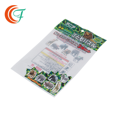 کیسه بسته بندی مواد غذایی پلاستیکی اسباب بازی کودک 0.07mm 0.14mm