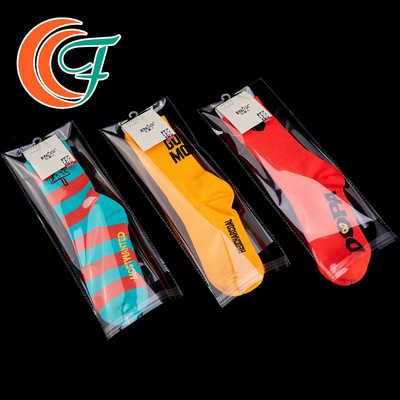 کیسه بسته بندی OPP خود چسب ضد مه جوراب شفاف BOPP Ziplock